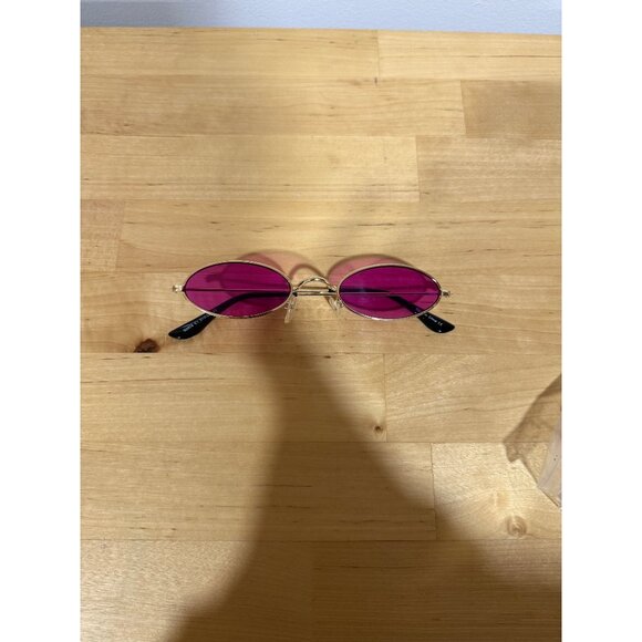 Purple small frame non prescription glasses - Picture 1 of 3